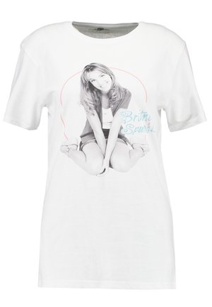 Merchcode, BRITNEY SPEARS - T-shirt con stampa - white