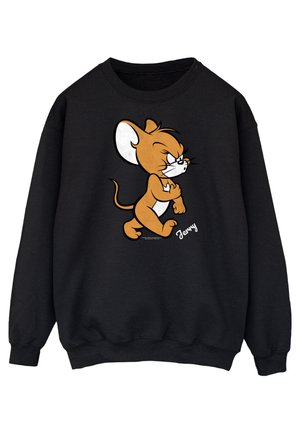 TOM AND JERRY ANGRY MOUSE - Gornji dio trenirke - black