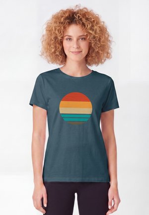watapparel, RETRO SUNSET OCEAN - T-shirt imprimé - stargazer