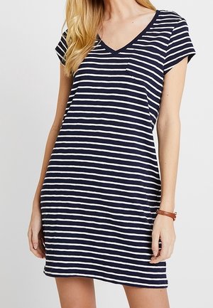 Jerseyklänning - mottled dark blue
