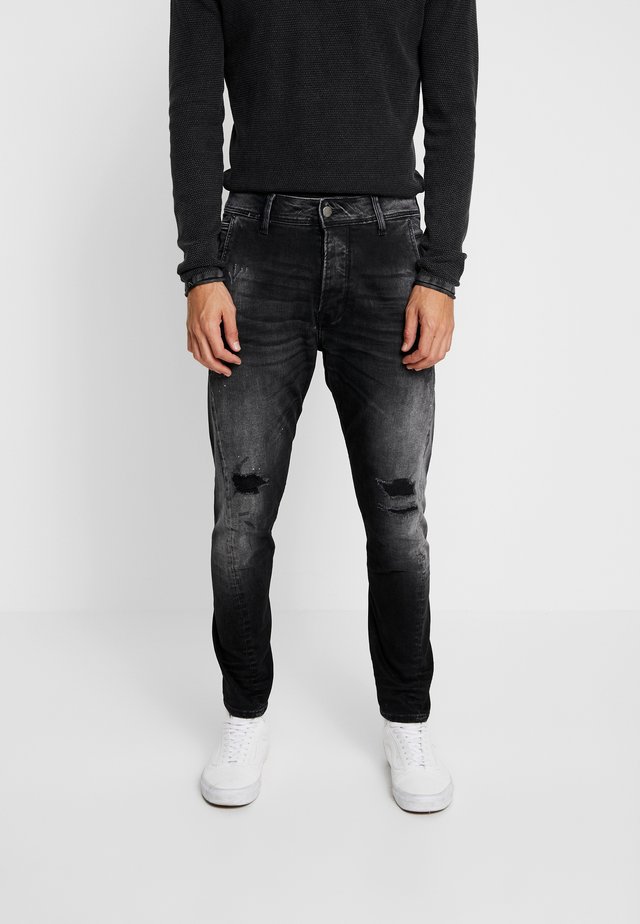 LOGIC EAST - Relaxed fit jeans - black denim