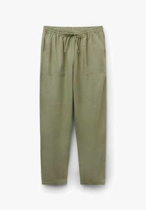 Calzedonia, CASUAL STRAIGHT FIT - Pantalon classique - green