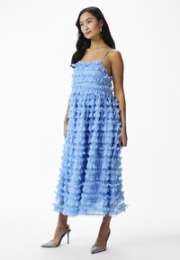 YAS YASESTI STRAP MIDI DRESS SHOW - Koktel haljina / svečana haljina - alaskan blue