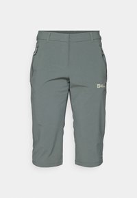 HIKEOUT 3/4 PANTS - Pantaloncini 3/4 - slate green