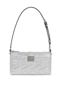 KUILT SM WRINKLE BAG - Τσάντα χιαστί - silver-coloured