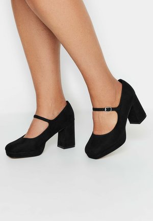 Yours Clothing EXTRA WIDE FIT - Platåpumps - black