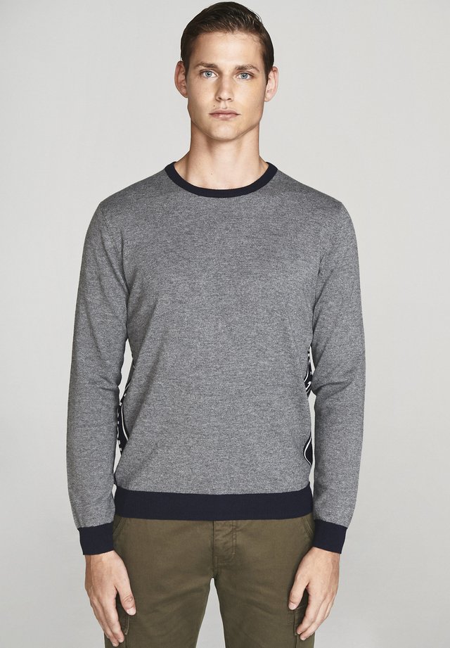 Trui - medium grey melange