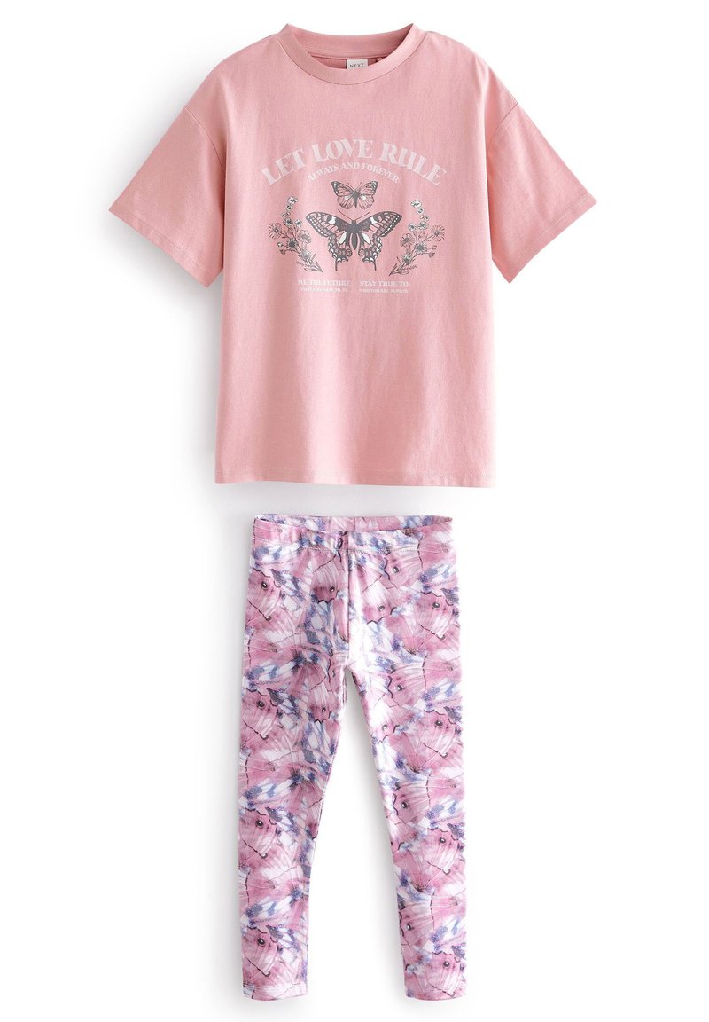 Next Legging donkerroze