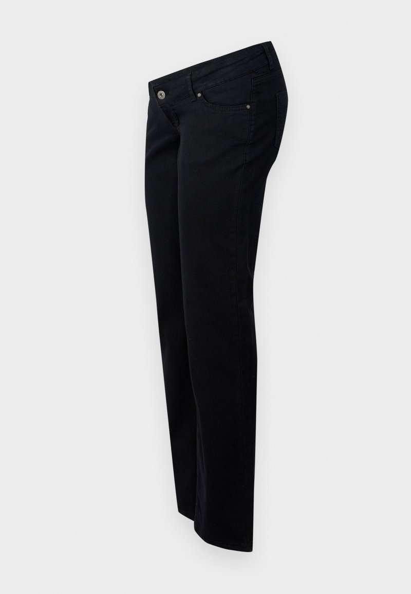 Mamalicious Straight leg jeans zwart