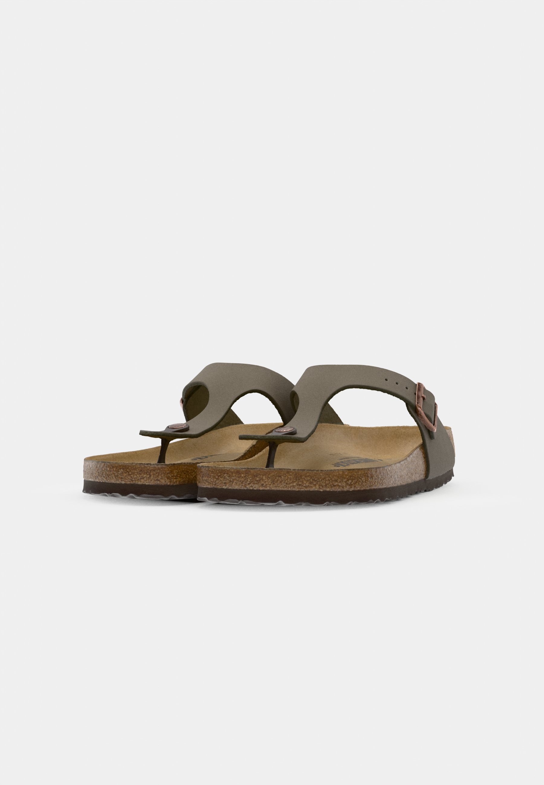 Birkenstock GIZEH BFBC STONEN - REGULAR - Zehentrenner - stone