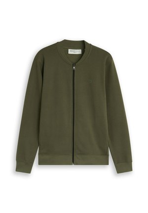 TOM TAILOR, SOLID SWEAT  BOMBER - Bomberjacks - urban olive green