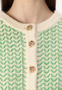 YAS YASGEA - Neuletakki - birch/medium green