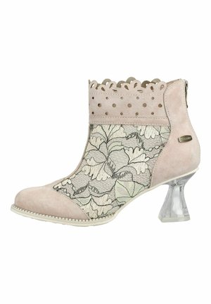 LAURA VITA STIEFELETTE - Korte laarzen - poudre