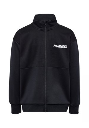 HMLODIN ZIP - Træningsjakke - black asphalt