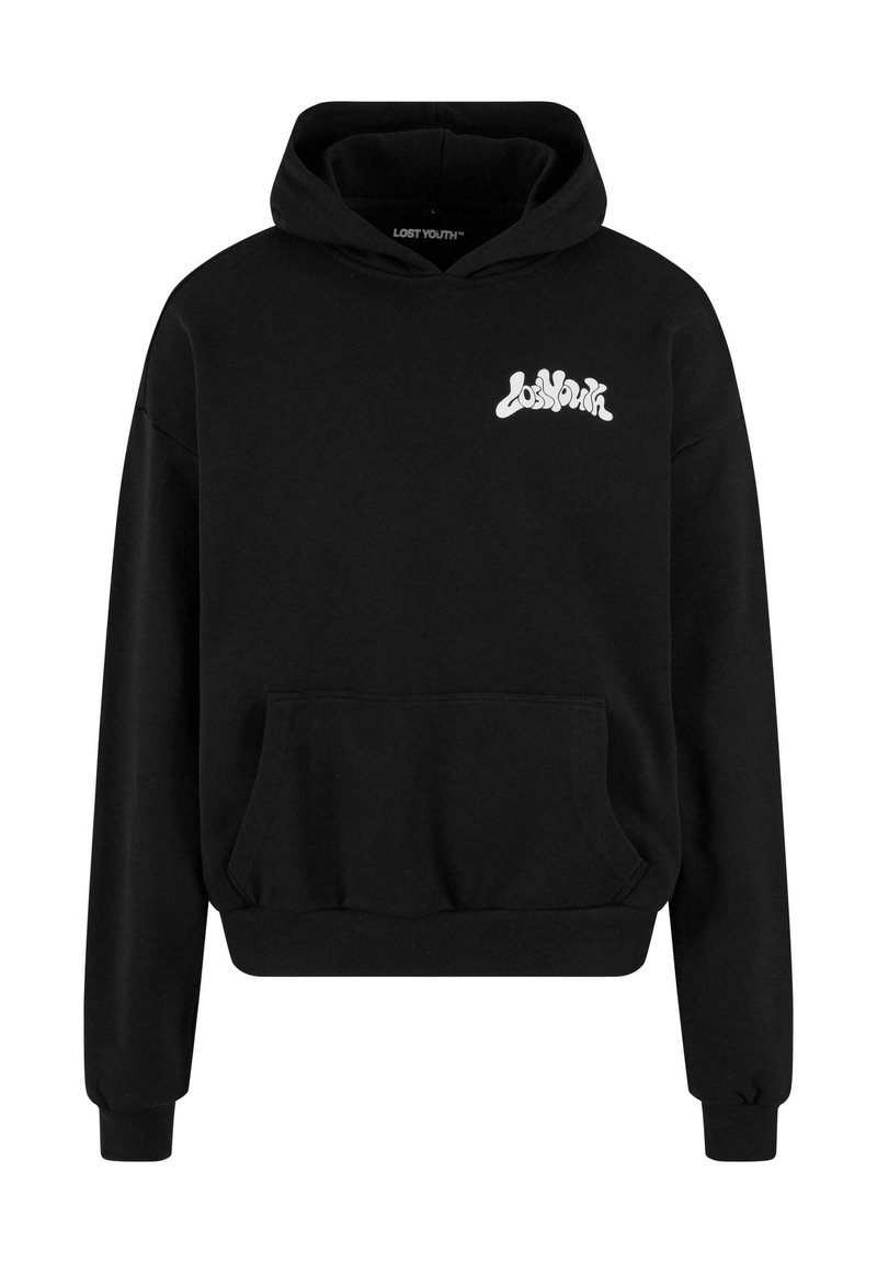 Lost Youth Hoodie zwart Lost Youth Hoodie zwart