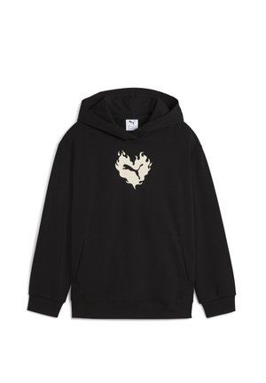 FLAMING LOVE  - Luvtröja - black