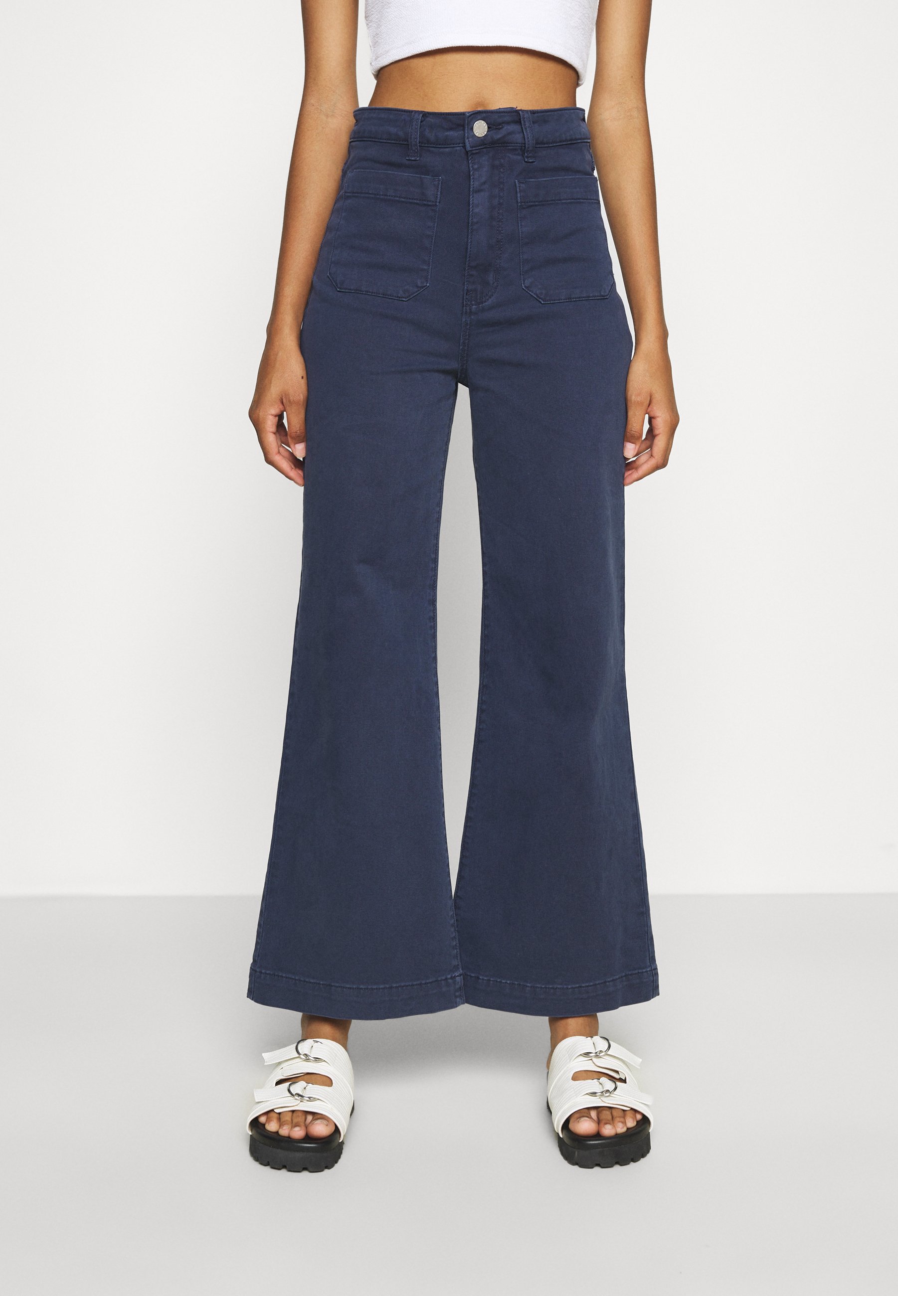 SAILOR JEAN - Flared Jeans - navy 