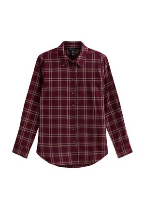 CHECKED LONG SLEEVE - Blus - red pattern