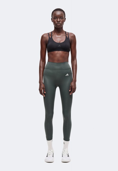adidas OPTIMÉ ESSENTIALS WORKOUT 7/8 - Leggings - legend ivy — photo 2