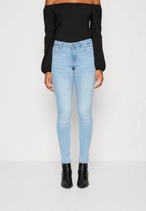 Vero Moda VMALIA SHAPE - Jeans Skinny Fit - light blue denim
