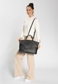 Lazarotti BOLOGNA - Shopping bag - black