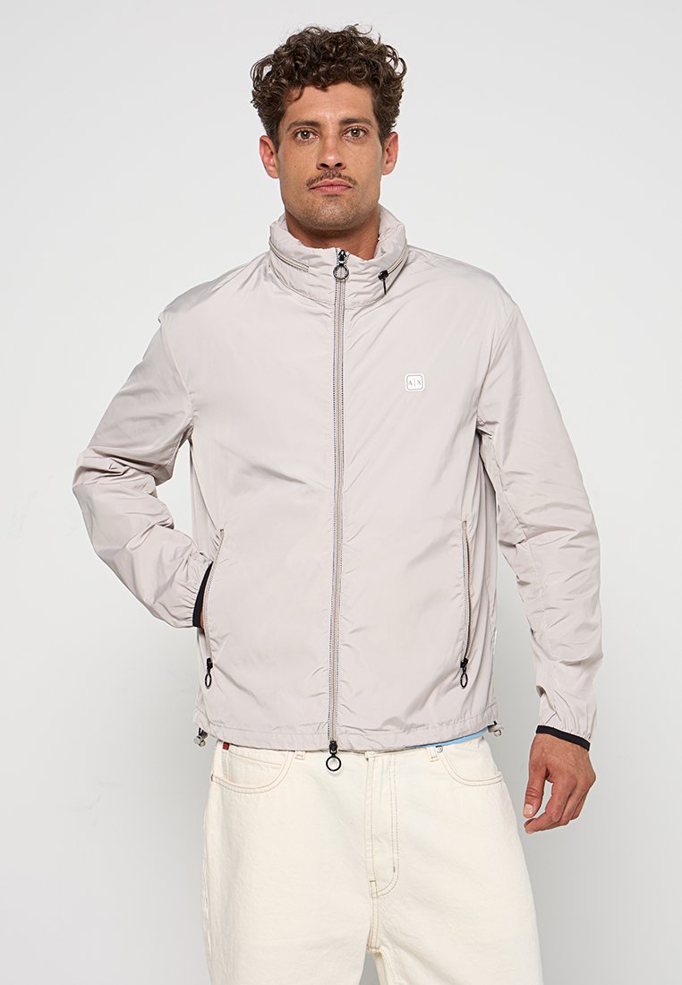 Armani Exchange Lichte jas lichtgrijs Armani Exchange Lichte jas lichtgrijs
