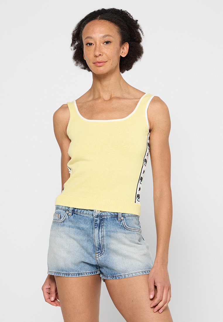 CHIARA FERRAGNI Top geel CHIARA FERRAGNI Top geel