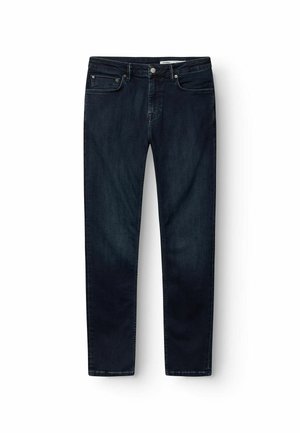 JONES - Straight leg jeans - blue black denim