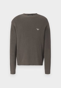 PULLOVER - Strickpullover - major brown