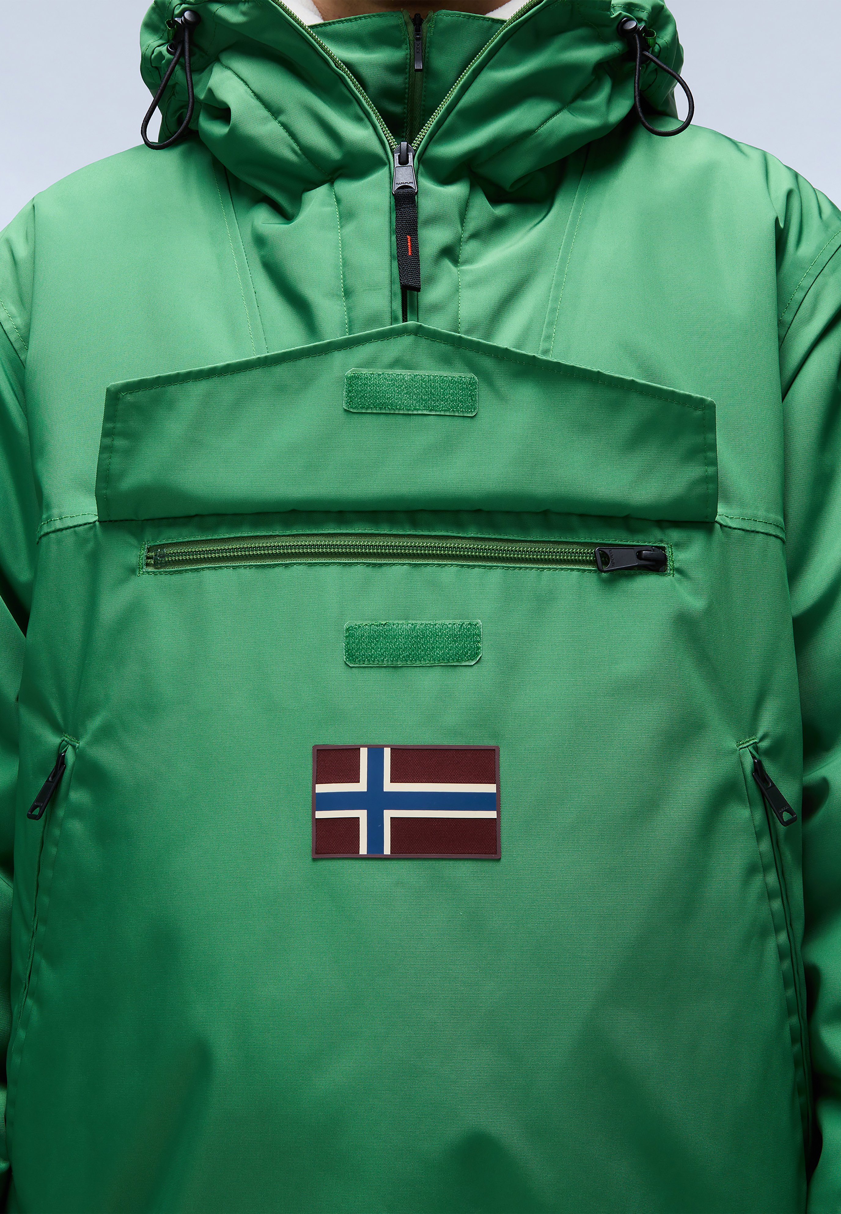 Napapijri RAINFOREST NEXT - Windjack - green kelly/groen - Zalando.nl