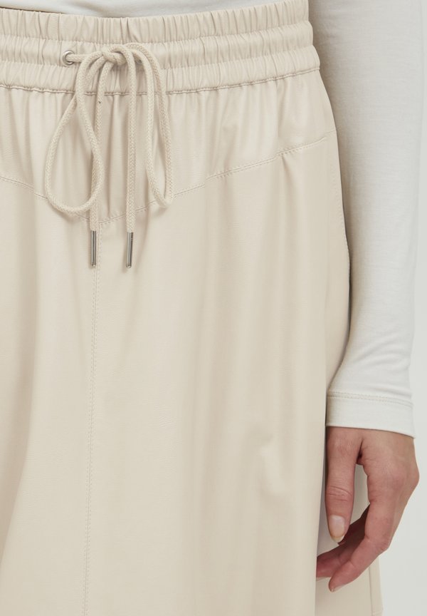 BYEsoni - A-line skirt - beige3