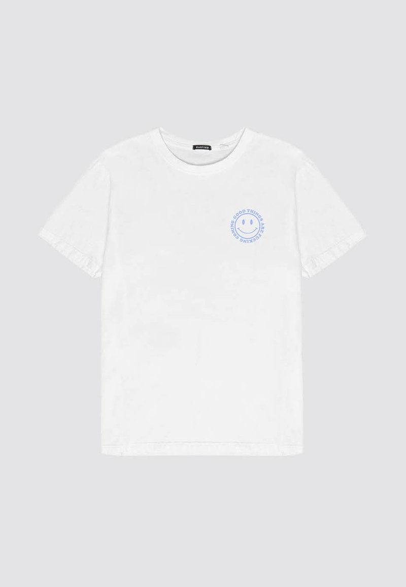 Kaotiko T-shirt print crème