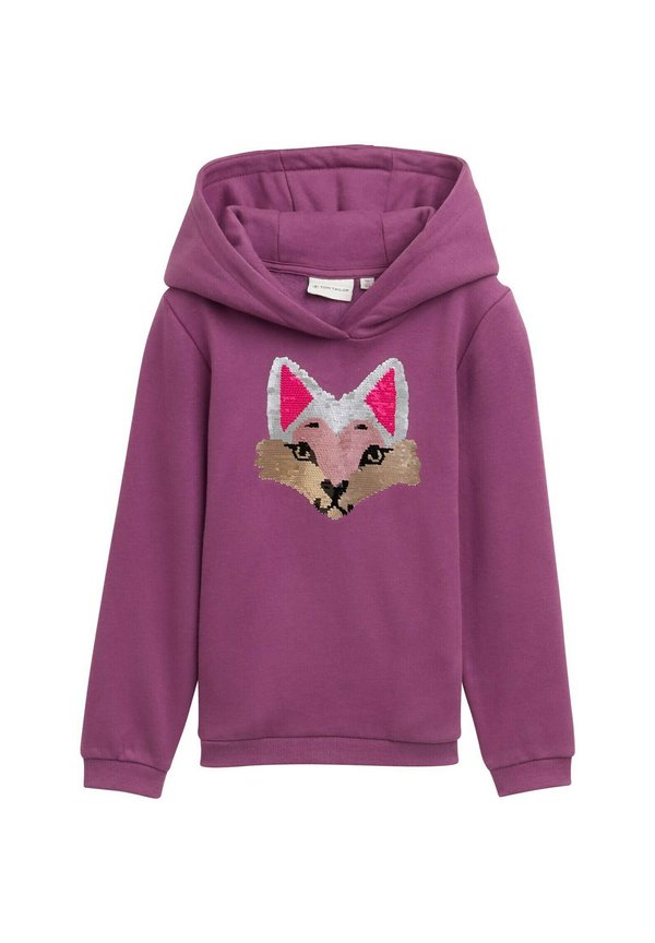 MIT ARTWORK - Kapuzenpullover - grape purple