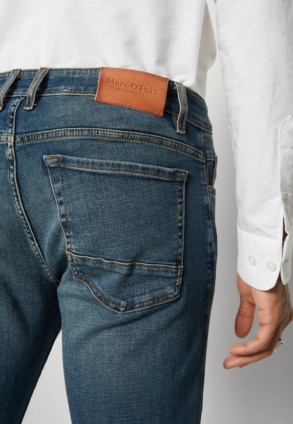 REGULAR FIT LOW WAIST - Straight leg jeans - deep indigo vintage4