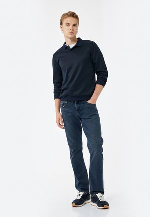 Straight leg -farkut - dark blue