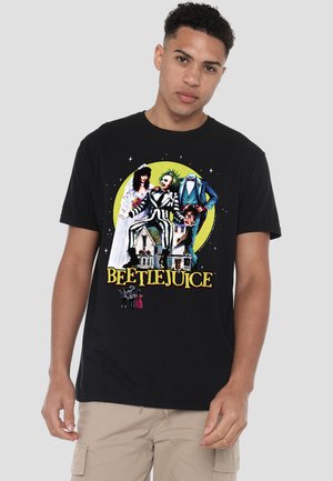 Warner Brothers, BEETLEJUICE/POSTER REVISITED - Print T-shirt - black