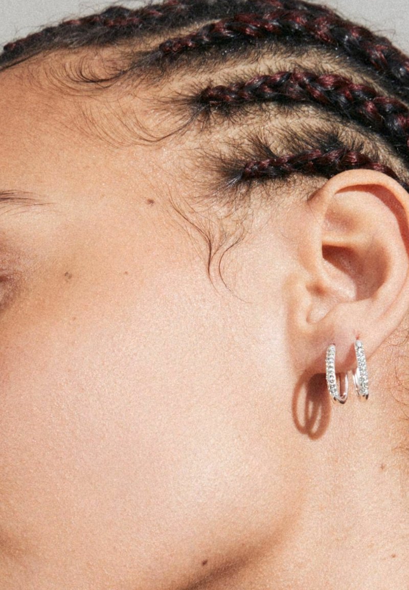 Pilgrim AMIRI Pendientes silver plated/plateado