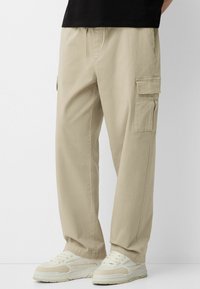 Bershka Cargobyxor - sand