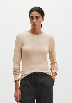 Marc O'Polo, JERSEY T-SHIRTS LONGSLEEVE - Longsleeve - natural