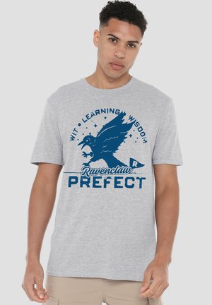 Harry Potter, HARRY POTTER RAVENCLAW PREFECT - Print T-shirt - mottled light grey