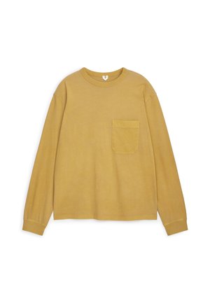 ARKET, ARKET RELAXED LONG-SLEEVE T-SHIRT - Top s dlhým rukávom - yellow