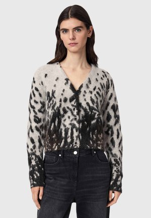 AllSaints, TABBY  - Жилетка - black/chalk white