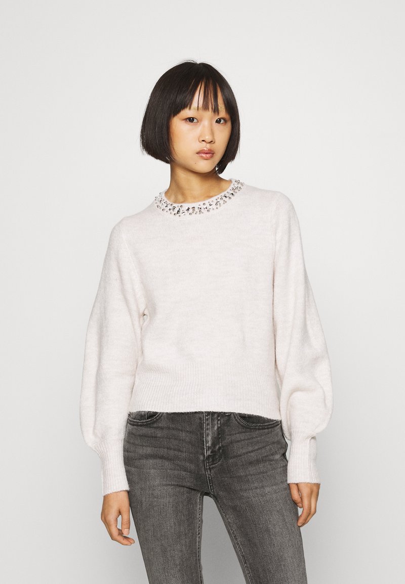 ONLY Sweater - pumice stone/beige