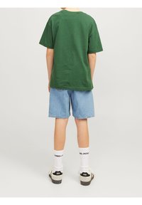 Jack & Jones Junior JJITONY JJORIGINAL SHORTS - Džínové kraťasy - blue denim
