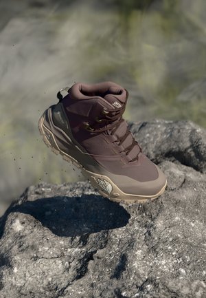 The North Face OFFTRAIL MID GORE TEX - Chaussures de marche - tawny quartz/mocha brown