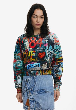Desigual GRAFFITI - Sudadera - black