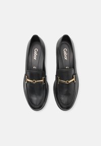 Gabor Pantofi slip-on - schwarz/gold