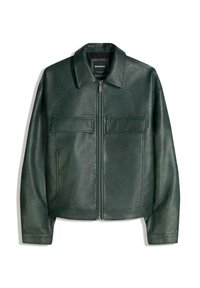 Giacca in similpelle - green