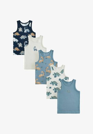 Next, REGULAR FIT - VESTS 5 PACK - Top - new blue