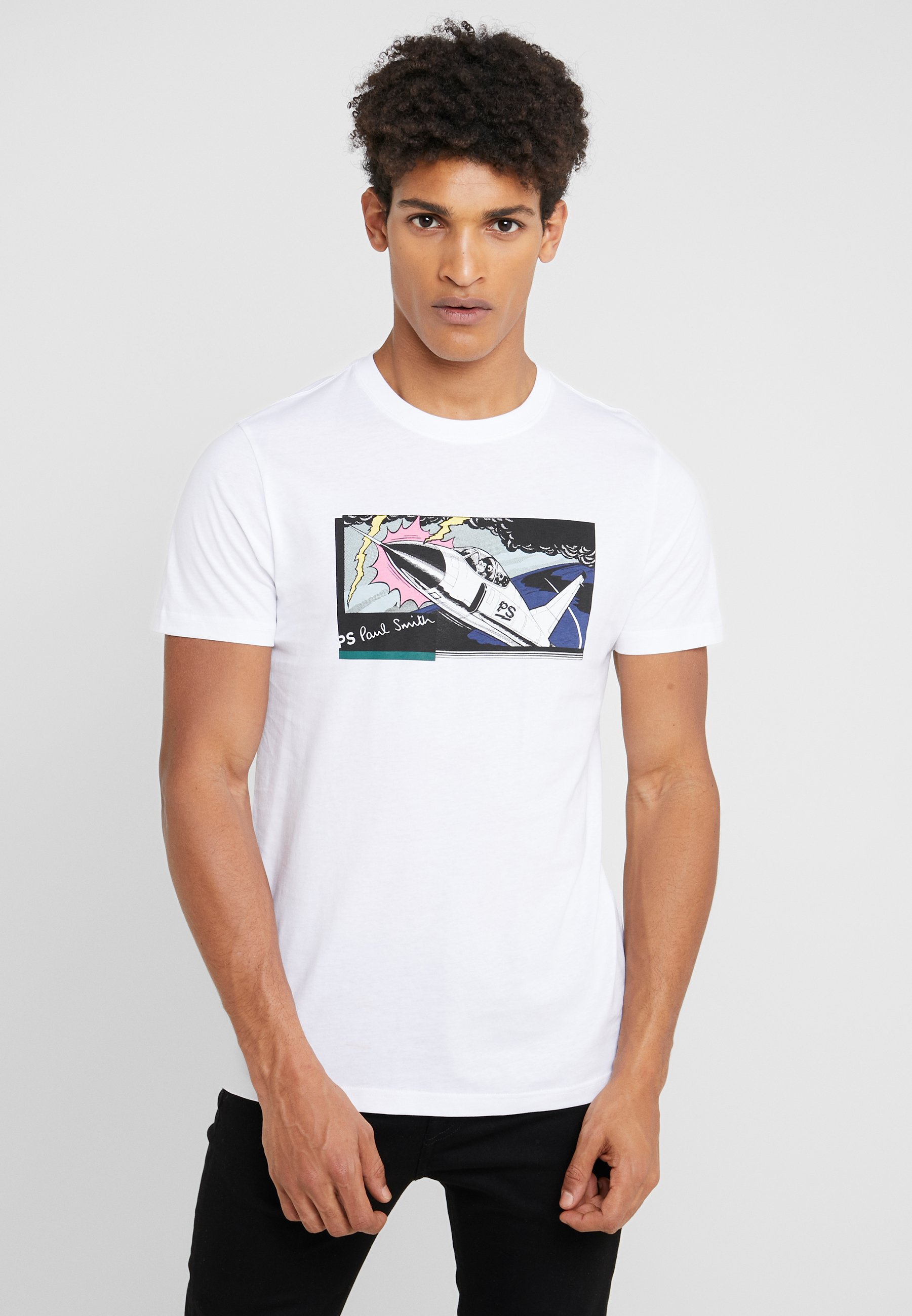 Homme SLIM FIT JET - T-shirt imprimé Homme SLIM FIT JET - T-shirt imprimé